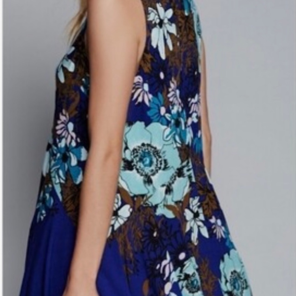 Free People Floral Tunic Dress L